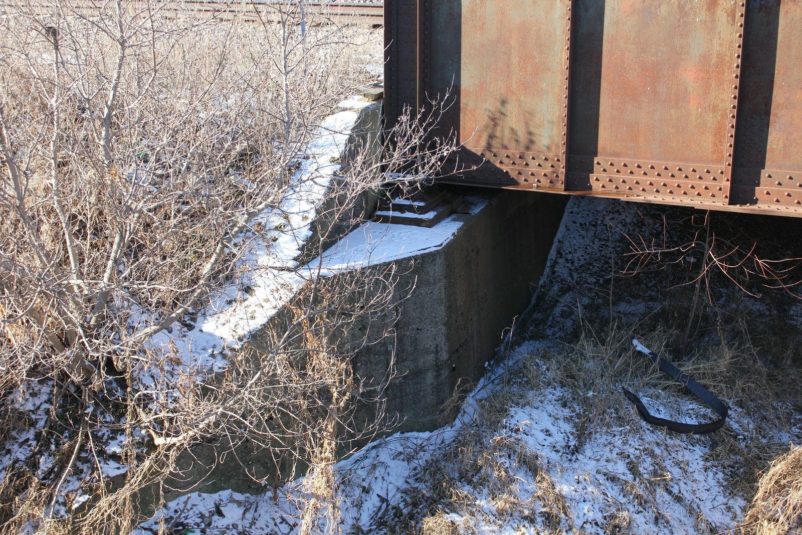 West abutment